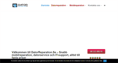 Desktop Screenshot of datorreparation.se